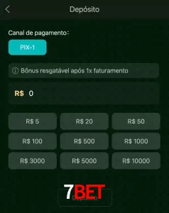 deposits 7BET